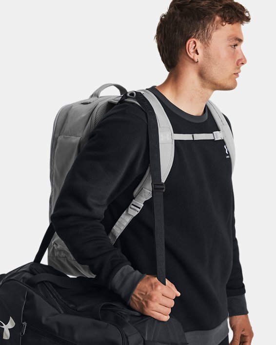 UA Contain Backpack in Gray image number 6